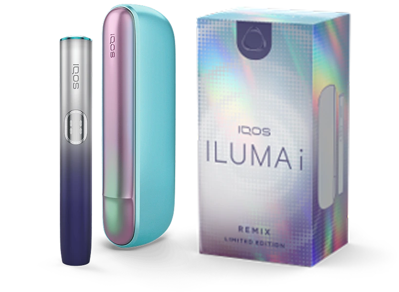 IQOS ILUMA i REMIX riboto leidimo įrenginys