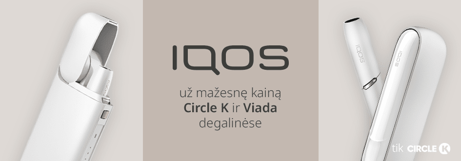 IQOS už mažesnę kainą