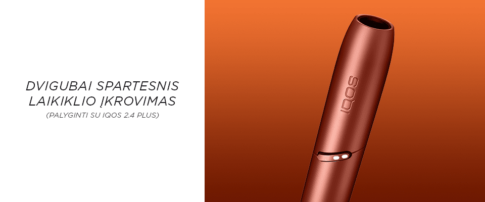 Naujasis IQOS 3 DUO, kaina, tabako_kaitinimas