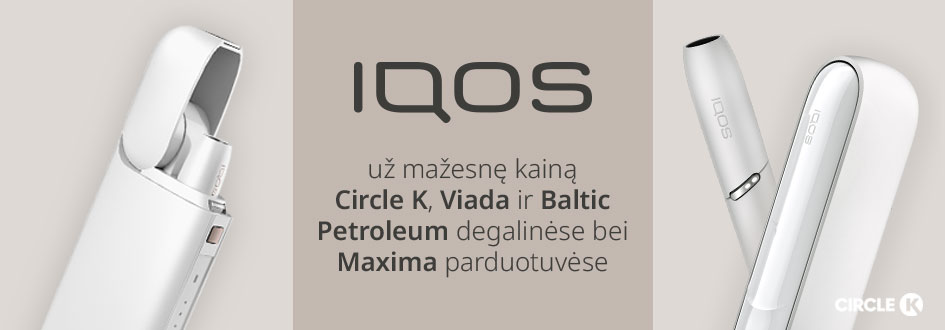 IQOS už mažesnę kainą