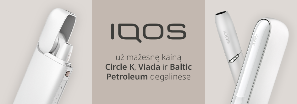 IQOS už mažesnę kainą
