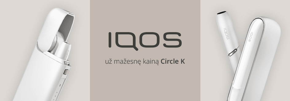 IQOS už mažesnę kainą
