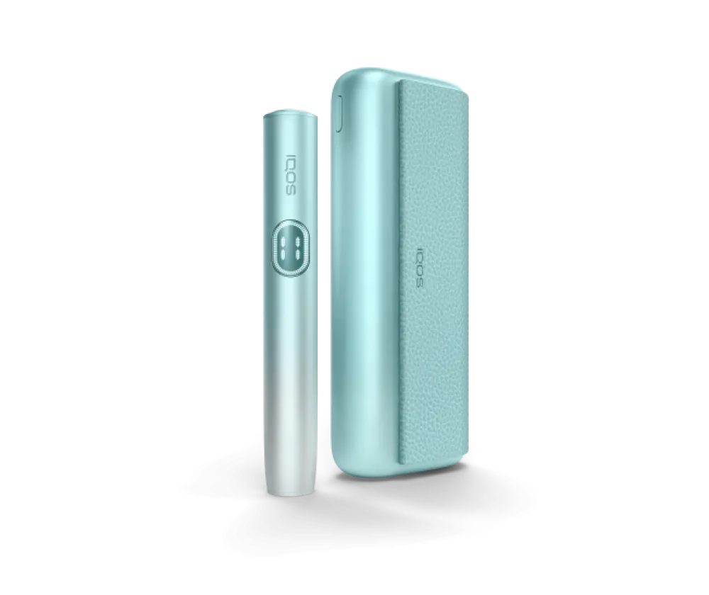 An IQOS ILUMA PRIME Holder and Pocket Charger.