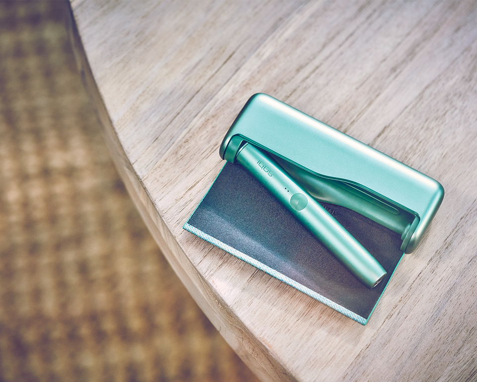 device on table