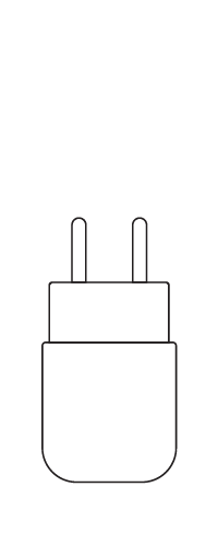 An illustration showing a USB-C charging cable. 