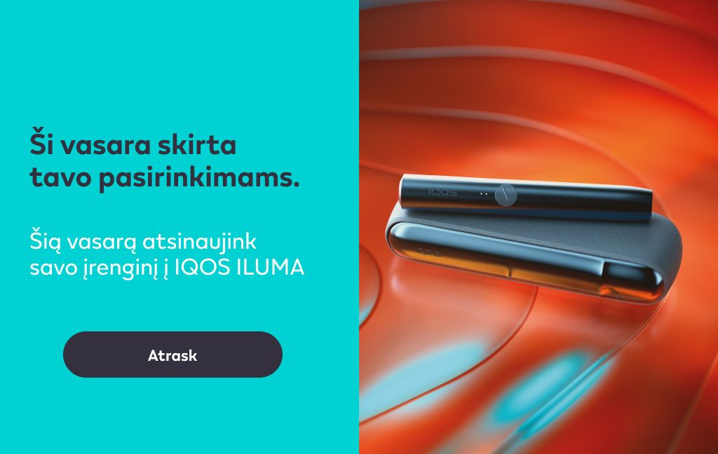 IQOS Iluma įrenginys