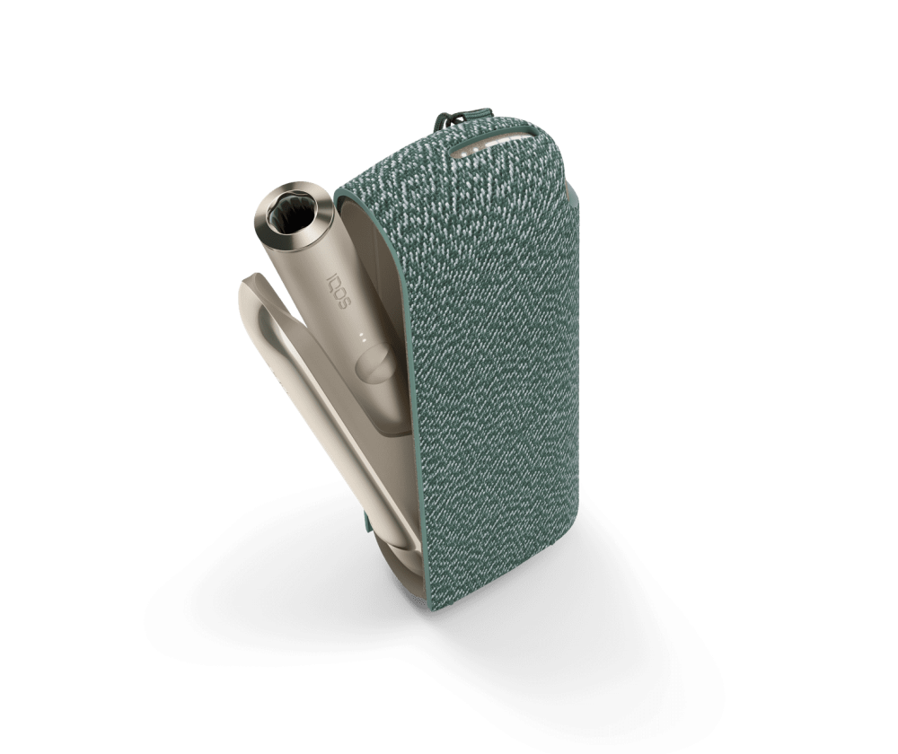 iqos iluma sleeve plus dark green 2