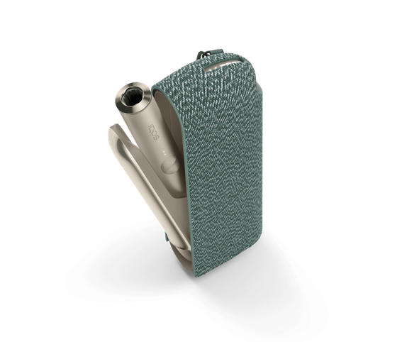 IQOS Iluma įrenginys su Dark Green spalvos "Plus" įmaute main