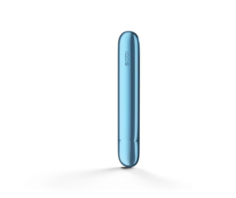 IQOS ILUMA metalinė nugarėlė Azure Blue spalvos