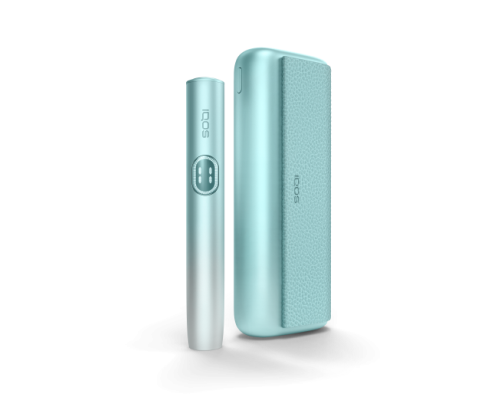 IQOS ILUMA i PRIME kaitinamasis įrenginys Breeze Blue spalvos
