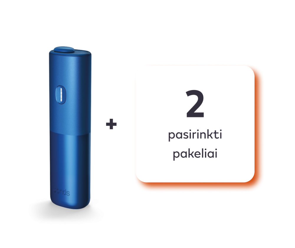 BONDS ir 2 pasirinkti pakeliai