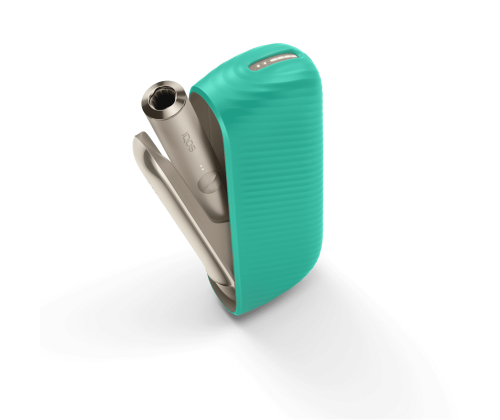 IQOS Iluma sleeve in Tinted Teal color