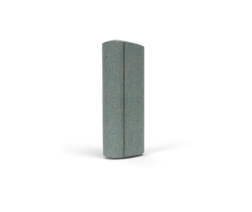 iqos iluma prime cross dye fabric full wrap jade green