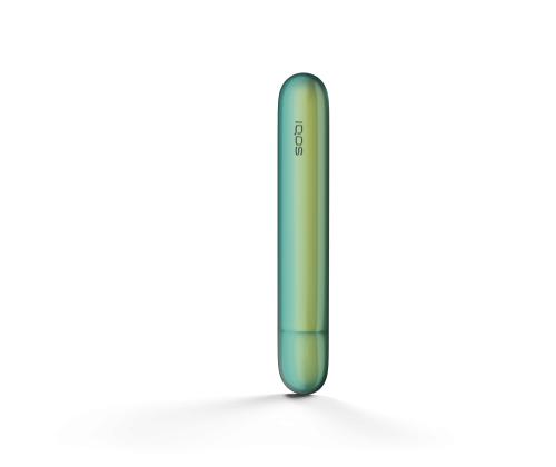 IQOS ILUMA atspalvius keičianti nugarėlė Amber Green spalvos