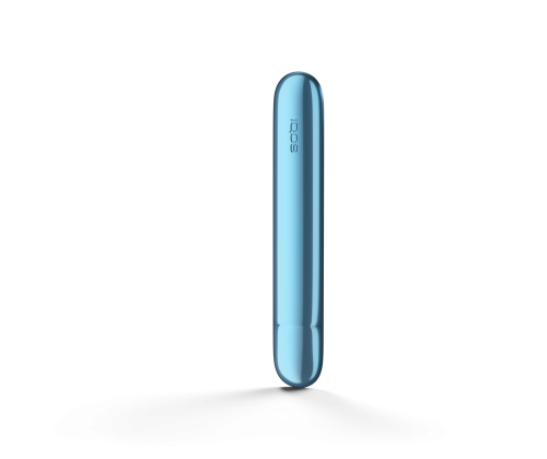 IQOS ILUMA metalinė nugarėlė Azure Blue spalvos