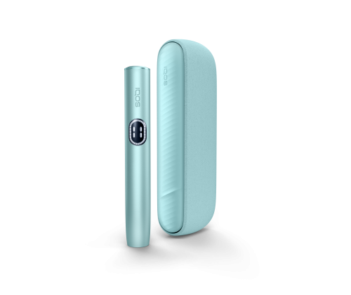 IQOS ILUMA i kaitinamasis įrenginys Breeze Blue spalvos