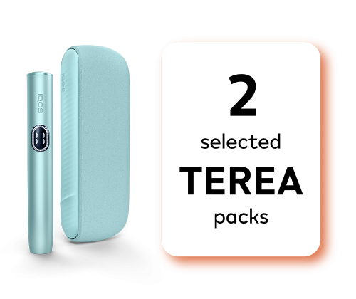 IQOS ILUMA i and 2 TEREA packs